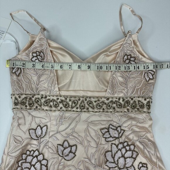 Sue Wong Nocturne Women's NWT Pink Beaded Embroidered‎ Floral Formal Dress 6/C36 - Picture 12 of 17